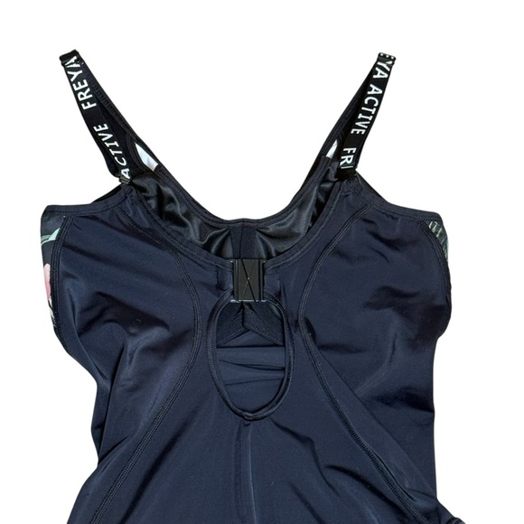 Freya Freestyle Underwire One-piece Swimsuit Jungle Black Size  30I Adjustable - Picture 6 of 13